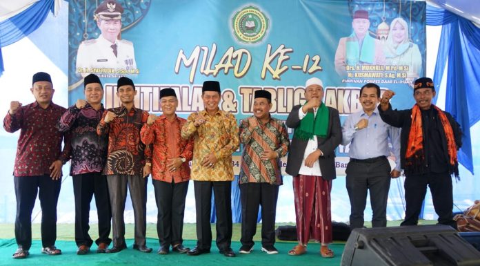 Cetak Generas Berakhlakul Karimah, Syafrudin Apresiasi 12 Tahun Berdirinya Ponpes Daar El Ihsan Assidiqiyah Kota Serang