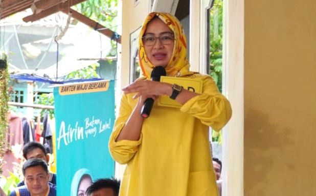 Kumpulan Para Pemuda di Kota Cilegon Kompak Dukung Airin