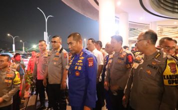 Kapolda Banten Tinjau Arus Mudik di Pelabuhan Merak