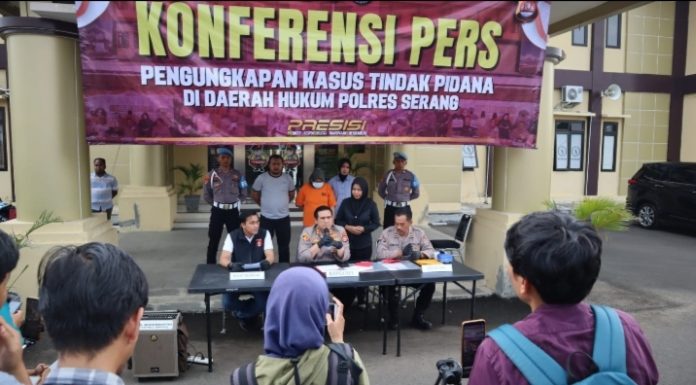 Jadi Tersangka Calo Pekerja Migran Ilegal, Ibu Dua Anak di Tangkap Polres Serang