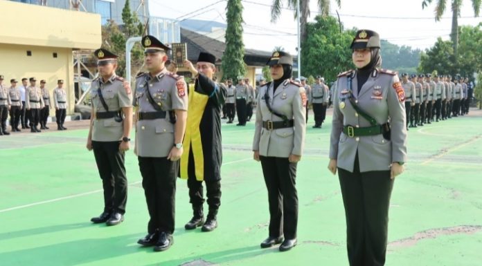 Kasat Lantas dan Kasat Reskrim Polres Cilegon Polda Banten Di Rotasi, Ini Pesan AKBP Eko Tjahyo Untoro