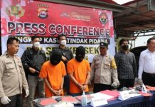 Mertua dan Menantu Jadi Pelaku Curanmor Ditangkap Polsek Kresek