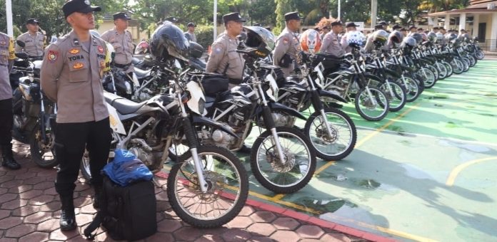 Polres Cilegon Gelar Apel Besar Bhabinkamtibmas