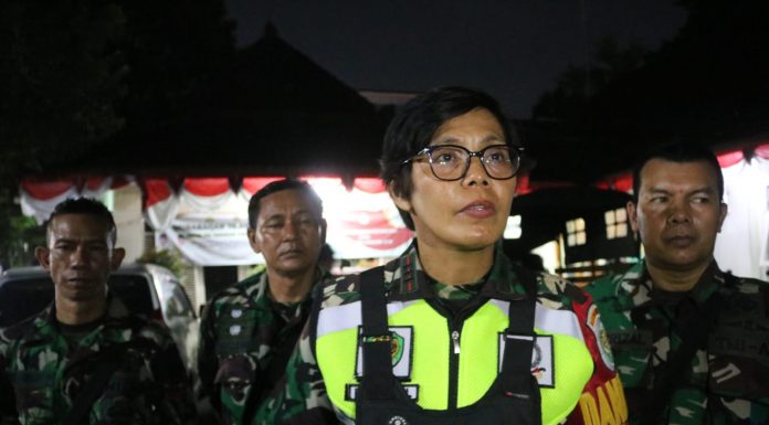 Ciptakan suasana Kondusif, Koramil 0602-05/Cipocok Jaya Gelar Patroli Gabungan