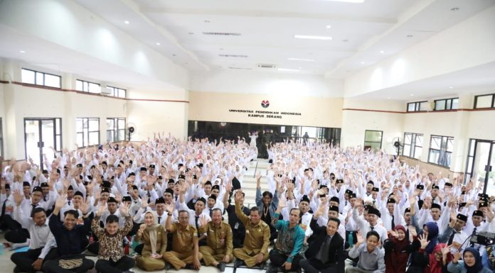 Tahun Ajaran Baru, Wali Kota Serang Hadiri MOKA KU UPI 2023