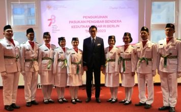Dikukuhkan Duta Besar, Ini Profil Paskibra Indonesia di Jerman
