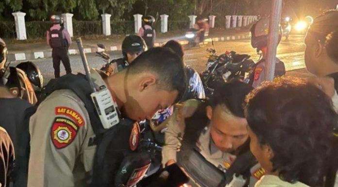 Antisipasi Kejahatan, Polres Cilegon Gelar Razia