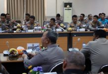 Polda Banten Gelar Rakor Bahas Operasi Mantap Brata Maung 2023-2024