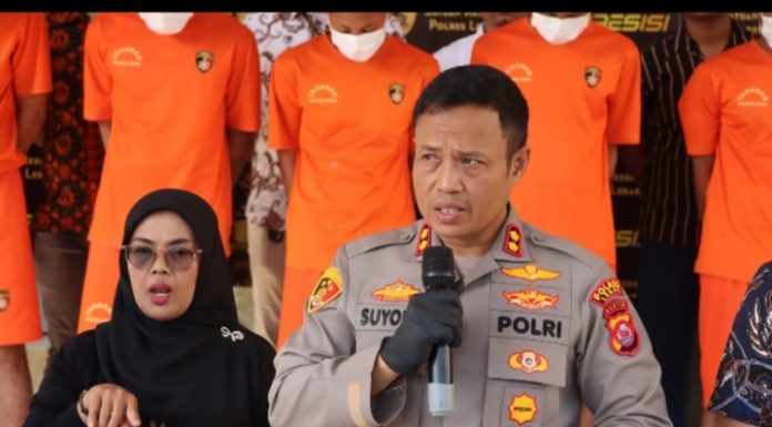 Kapolres Lebak : 5 Pelaku dan 14 Unit Sepeda Motor Berhasil Diamankan dari Para Pelaku Curanmor