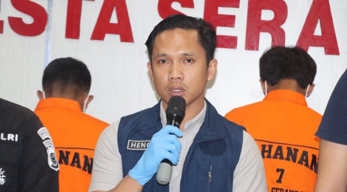 Polresta Serang Kota Amankan Para Pelaku Tawuran di Cipocok Jaya