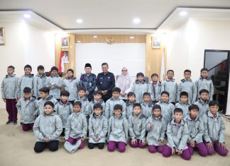 Menerima Kunjungan Siswa SDIT Insantama Serang, Wali Kota : Mereka Layak Menjadi Calon Pemimpin