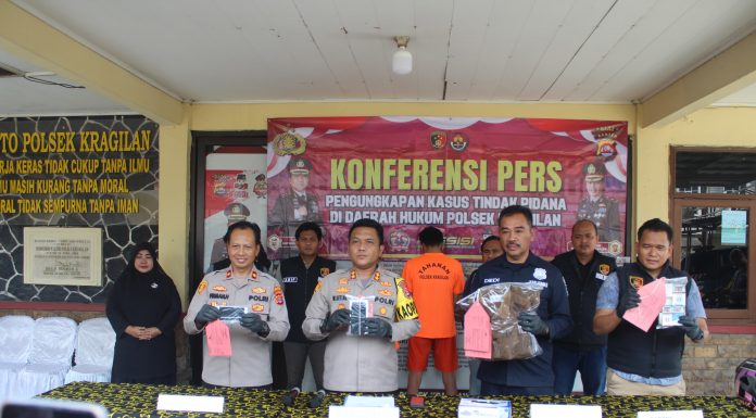 Polsek Kragilan Polres Serang Ungkap Kasus Pencurian Disebuah Waralaba