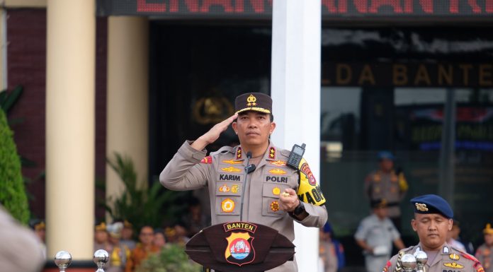 Terjunkan 1.364 Personel, Polda Banten Siap Pengamanan Operasi Lilin Maung 2023