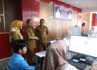 Wali Kota Serang Sidak Pelayanan Adminsitrasi Kependudukan di Disdukcapil