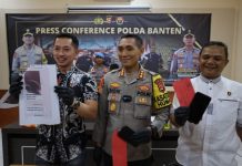 Ditreskrimum Polda Banten Ungkap Kasus Tindak Pidana Perburuan Badak di Taman Nasional Ujung Kulon