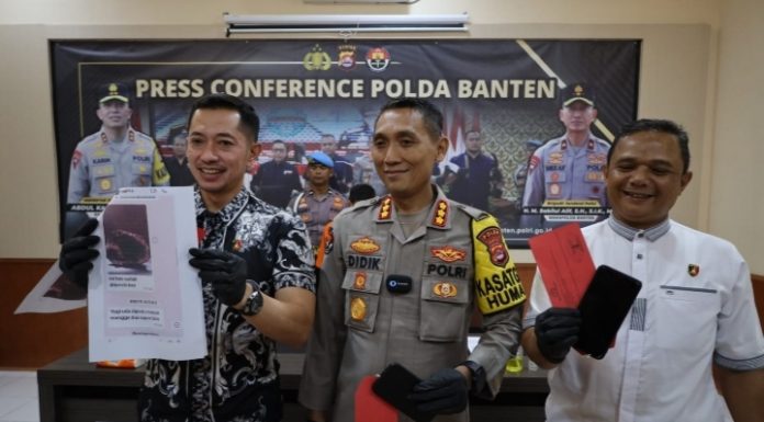 Ditreskrimum Polda Banten Ungkap Kasus Tindak Pidana Perburuan Badak di Taman Nasional Ujung Kulon