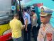 Dirlantas Polda Banten Cek Kelayakan Kendaraan Umum di Terminal Pakupatan