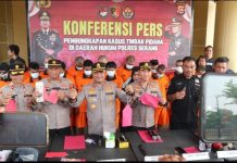 Polrea Serang Ringkus 16 Pelaku Kejahatan Jalanan