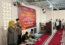 Warga Binaan Rutan Kelas IIB Pandeglang Menyelenggarakan Peringatan Maulid Nabi Muhammad SAW