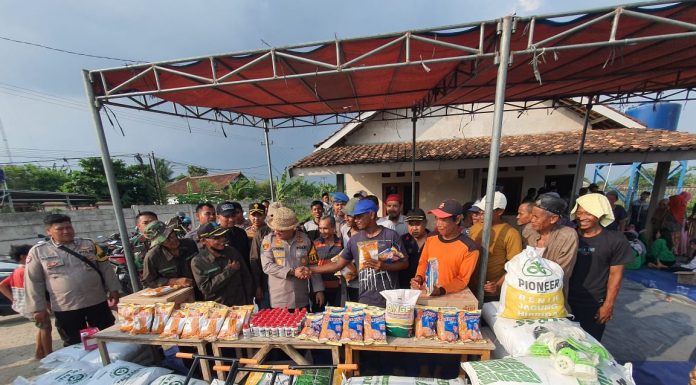 Kapolres Serang Tanam Bibit Jagung Dukung Ketahanan Pangan Nasional