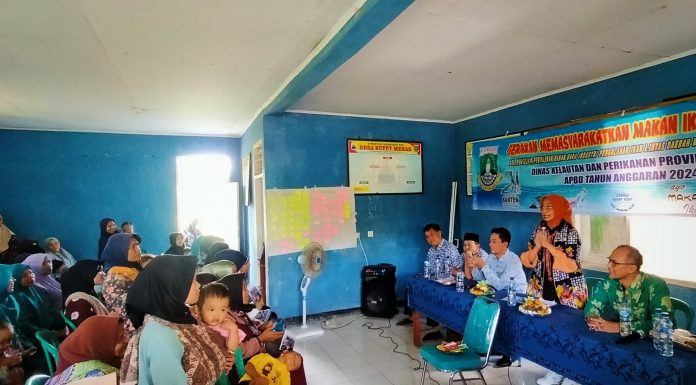 Warga Lebak Diajak Gemar Makan Ikan Untuk Cegah Stunting