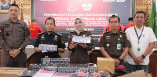 Bea Cukai Merak Tindak Tegas Perkara Cukai Rokok, Berkas Dilimpahkan ke Kejari Cilegon
