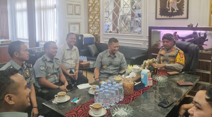 Polres Serang dan Imigrasi Kelas I Non TPI Serang Bahas Kerawanan Serta Pelanggaran
