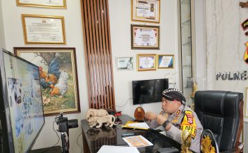 Kapolres Serang Berikan Materi Inovatif ke Siswa Polri