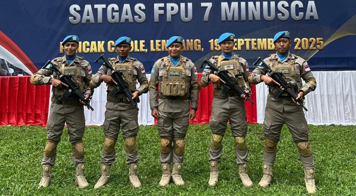 Polda Banten Kirim Lima Personel Untuk Misi Perdamaian di Republik Afrika Tengah