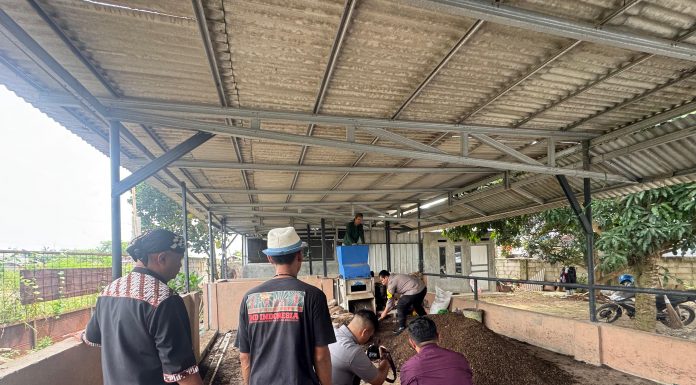 Polres Serang Bikin Tempat Pembuatan Pupuk