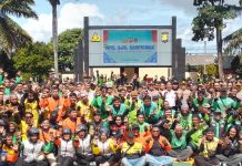 Ratusan Pengemudi Ojol Ikuti Apel Bersama Kapolda Banten, Perkuat Sinergi untuk Kamtibmas Aman