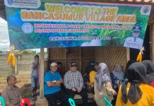 Perkebunan Jagung Program Ketahanan Pangan Binaan Kapolres Serang Dikunjungi Delegasi Tiongkok