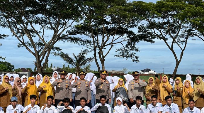 Polda Banten Tekankan Pencegahan Kenakalan Remaja dan Bahaya Narkoba di SMKN 1 Tanara