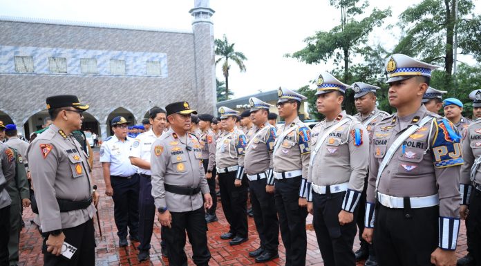 Apel Gelar Pasukan Operasi Keselamatan Maung 2026, Polda Banten Tegaskan Komitmen Wujudkan Kamseltibcarlantas