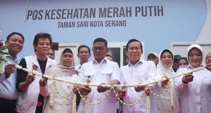 Pos Kesehatan Merah Putih Kota Serang Diresmikan dan Mulai Beroperasi