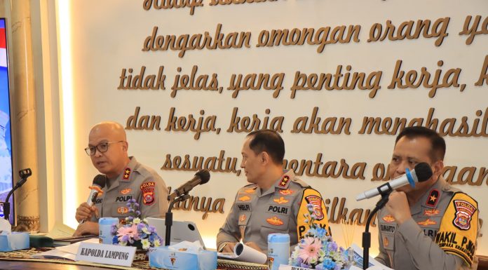 Polda Banten dan Polda Lampung Perkuat Koordinasi Pengamanan Mudik Lebaran 2026