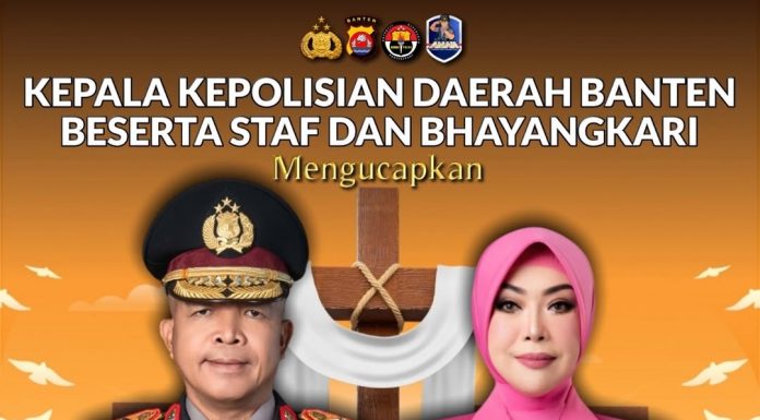 Polda Banten Sampaikan Ucapan Jumat Agung dan Siagakan Personel Pengamanan