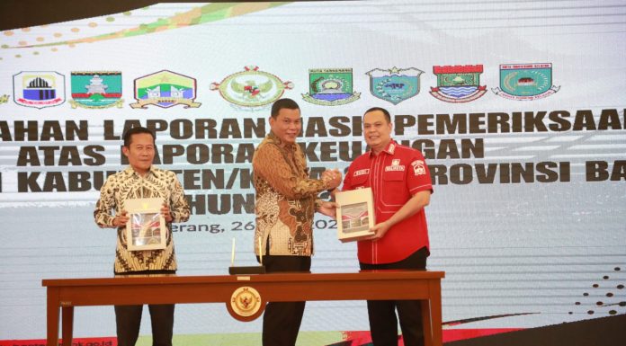 Pemkot Serang Kembali Raih WTP dari BPK Banten