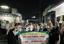 Semarakkan 1 Muharram 1448 H, Ratusan Warga Safira Gelar Pawai Obor