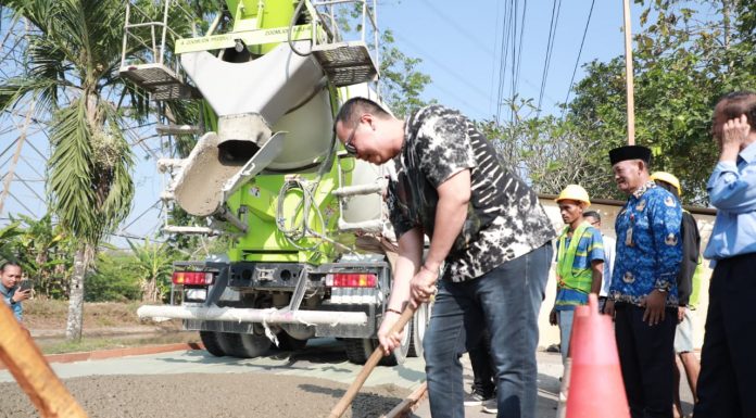 Pembangunan Jalan Kenari Dimulai, Pemkot Serang : Bukan Pakai Dana APBD