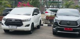 Mobil Berplat ZZH Terparkir di Samping Mobil Dinas Walikota Serang, Pemkot : Bukan Aset Daerah
