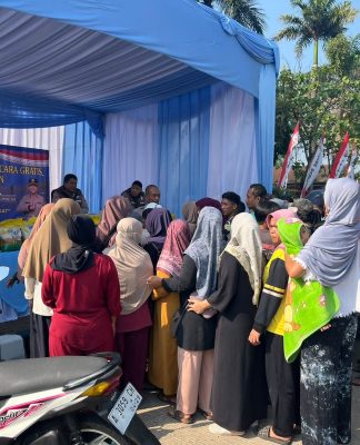 Peringati HUT Bhayangkara ke-80, Polda Banten Salurkan 3,5 Ton Beras bagi Masyarakat