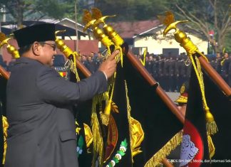 Polda Banten Raih Tanda Kehormatan Samkarya Nugraha Sakanti dari Presiden RI