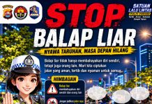 Polda Banten Edukasi Bahaya Balap Liar Demi Keselamatan Bersama