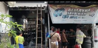 Diduga Dipicu Gas Bocor, Kebakaran Hanguskan Laundry dan Bengkel di Persada Banten Serang